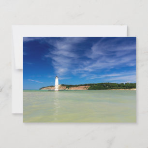 Frankfort North Pier Lighthouse, Frankfort, MI Postkarte