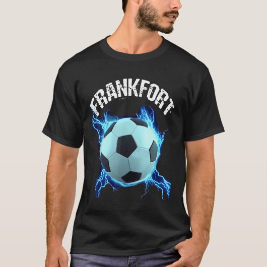 Frankfort Soccer Retro T-Shirt (Vorderseite)