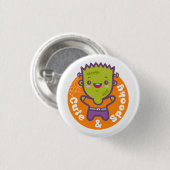 Frankfurenstein-Monster Button (Vorne & Hinten)
