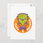 Frankfurenstein-Monster Postkarte (Vorne/Hinten)