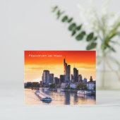 Frankfurt 001D Postkarte (Stehend Vorderseite)