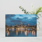 Frankfurt am Main Deutschland Card (Stehend Vorderseite)