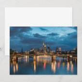 Frankfurt am Main Deutschland Card (Vorne/Hinten)