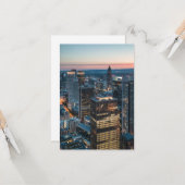 Frankfurt am Main Deutschland Karte (Vorderseite/Rückseite Beispiel)