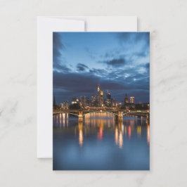 Frankfurt am Main Deutschland Karte