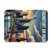 Frankfurt am Main Deutschland Magnet (Horizontal)
