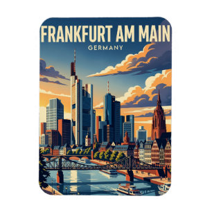 Frankfurt am Main Deutschland Magnet