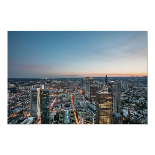 Frankfurt am Main Deutschland Poster (Vorderseite)