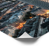 Frankfurt am Main Deutschland Poster (Ecke)