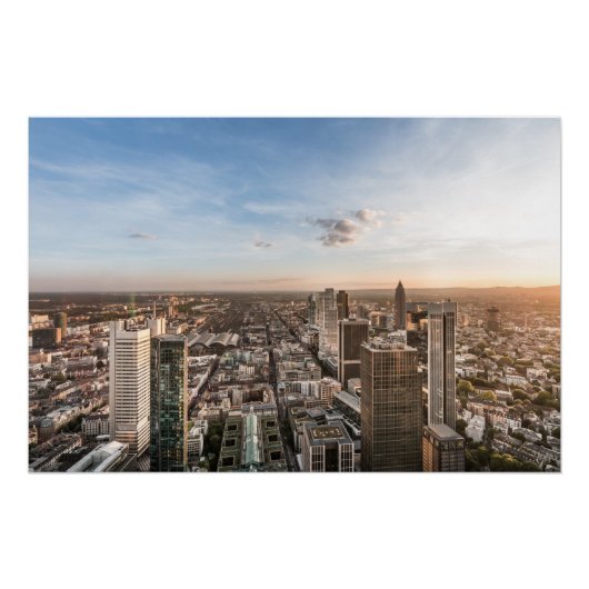 Frankfurt am Main Deutschland Poster (Vorderseite)