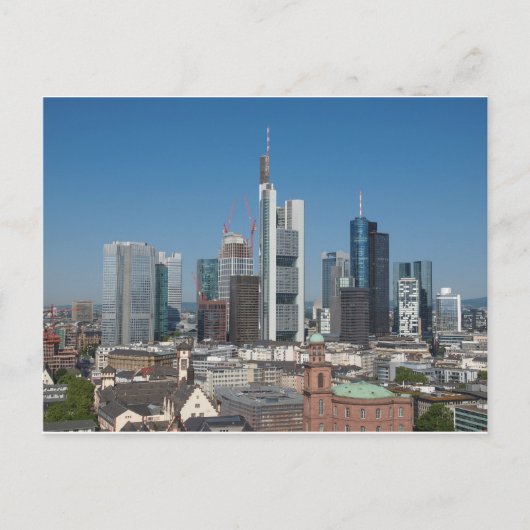 Frankfurt am Main Deutschland Postkarte (Vorderseite)