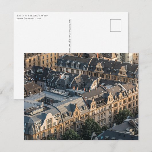 Frankfurt am Main Deutschland Postkarte (Vorne/Hinten)