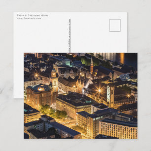 Frankfurt am Main Deutschland Postkarte