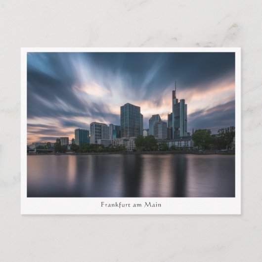Frankfurt am Main Deutschland Postkarte (Vorderseite)