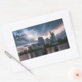 Frankfurt am Main Deutschland Rechteckiger Aufkleber (Umschlag)