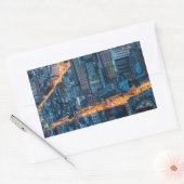 Frankfurt am Main Deutschland Rechteckiger Aufkleber (Umschlag)