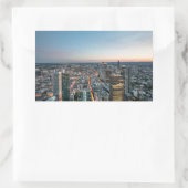 Frankfurt am Main Deutschland Rechteckiger Aufkleber (Tasche)