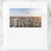 Frankfurt am Main Deutschland Rechteckiger Aufkleber (Tasche)