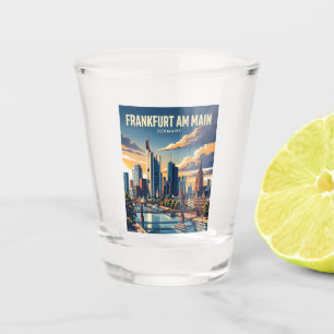 Frankfurt am Main Deutschland Schnapsglas