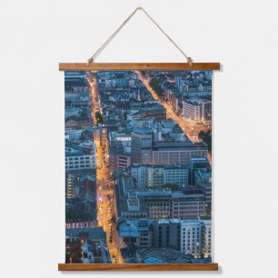 Frankfurt am Main Deutschland Wandteppich Mit Holzrahmen