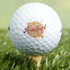 Frankfurt am Main FFM Deutschland Retro Golf Club Golfball