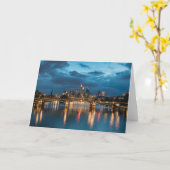 Frankfurt am Main Germany Karte (Gelbe Blume)