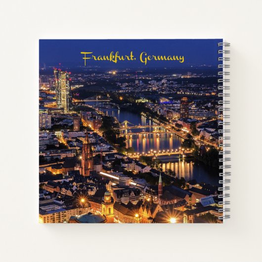 Frankfurt am Main Notizblock (Rückseite)