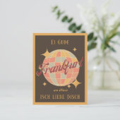 Frankfurt am Main personalisierbare Postkarte (Stehend Vorderseite)