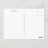 Frankfurt am Main personalisierbare Postkarte (Rückseite)