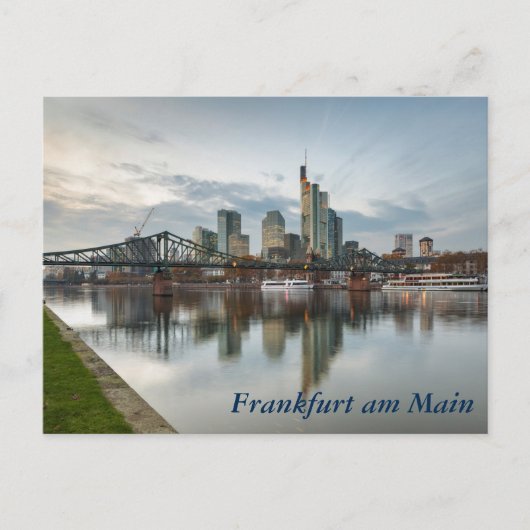 Frankfurt am Main Postkarte (Vorderseite)