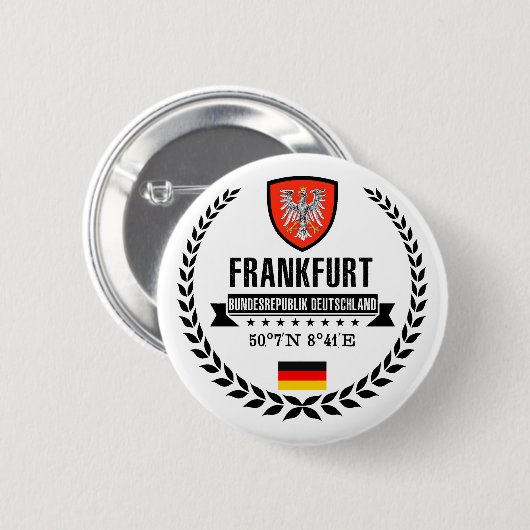 Frankfurt Button (Vorne & Hinten)