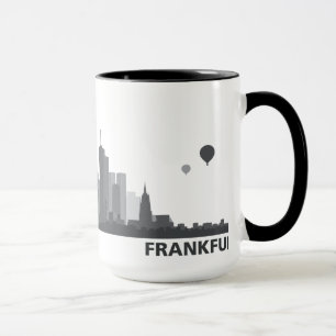 Frankfurt City Skyline Tasse / Becher