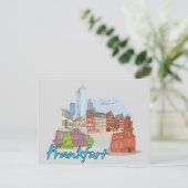 Frankfurt, Deutschland Berühmte Stadt Postkarte (Stehend Vorderseite)