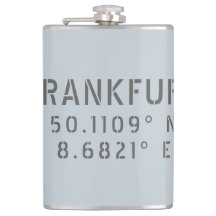 Frankfurt Deutschland Breitengrad