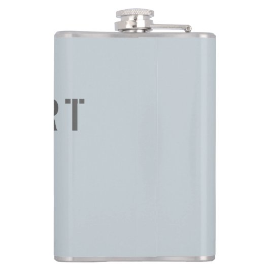 Frankfurt Deutschland Breitengrad Flachmann (Rückseite)