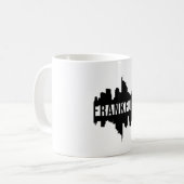 Frankfurt Deutschland City City City City Cool Fun Kaffeetasse (Vorderseite Links)