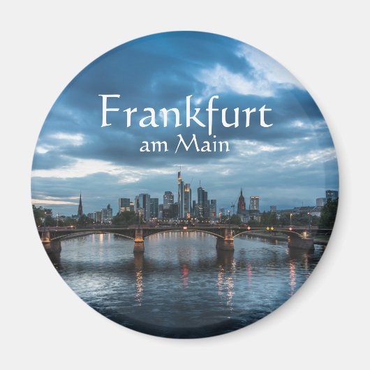 Frankfurt Deutschland Magnet (Vorne)