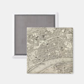 Frankfurt, Deutschland Magnet (Vorderseite/Rückseite)