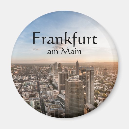Frankfurt Deutschland Magnet (Vorne)