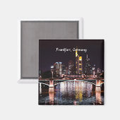 Frankfurt, Deutschland Magnet (Vorderseite/Rückseite)