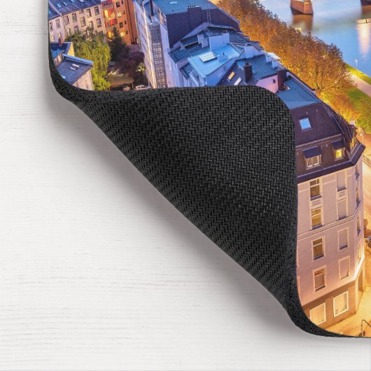 Frankfurt, Deutschland Mousepad (Ecke)