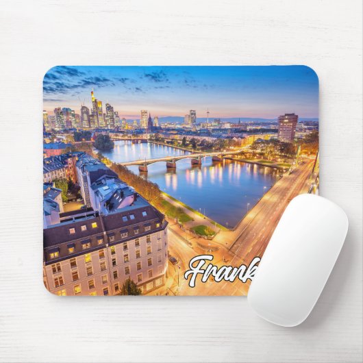 Frankfurt, Deutschland Mousepad (Mit Mouse)