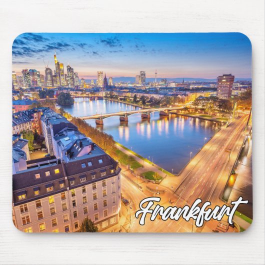 Frankfurt, Deutschland Mousepad (Vorne)