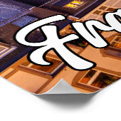 Frankfurt, Deutschland Poster (Ecke)