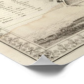 Frankfurt, Deutschland Poster (Ecke)