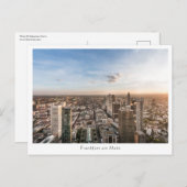 Frankfurt Deutschland Postkarte (Vorne/Hinten)