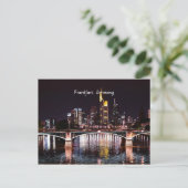 Frankfurt, Deutschland Postkarte (Stehend Vorderseite)