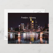 Frankfurt, Deutschland Postkarte (Vorne/Hinten)