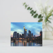 Frankfurt, Deutschland Postkarte (Stehend Vorderseite)