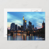 Frankfurt, Deutschland Postkarte (Vorne/Hinten)